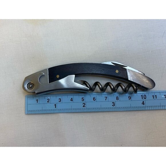 WYNN HOTEL Restaurant All-in-One Corkscrew Bottle Opener Wine Beer HTF Las Vegas - Picture 7 of 9